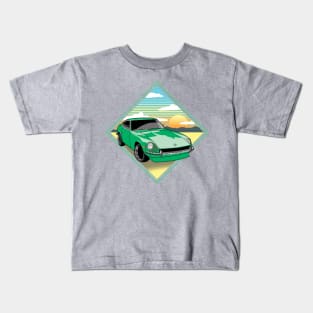 Retro Nissan Datsun S30 240Z Kids T-Shirt